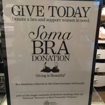 Soma - Ladies- time to clean out those drawers and donate to a great cause! - Lingerie Near Me - Winter Park, Florida Soma - Ladies- time to clean out those drawers and donate to a great cause! - Lingerie Near Me - Winter Park, Florida