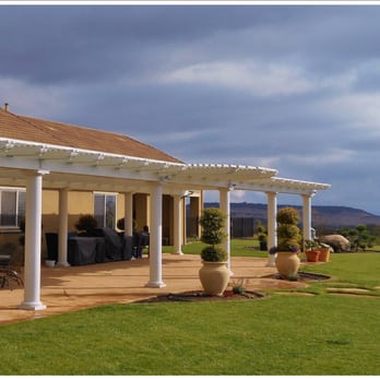 Create A Scape - Roman Columns add elegant sophistication to your patio covers. - Masonry/Concrete Near Me - Temecula, California