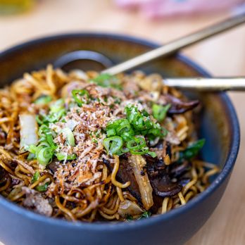 Sama Sama Kitchen - Braised Pork Mie Goreng ($23) - Cocktail Bars Near Me - Santa Barbara, California Sama Sama Kitchen - Braised Pork Mie Goreng ($23) - Cocktail Bars Near Me - Santa Barbara, California