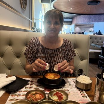 Youngdong Tofu House - A new experience! Enjoying the tofu soup! - Asian Fusion Near Me - Rancho Cucamonga, California