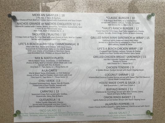 Menu photo 1 Haui’s Life’s A Beach Kihei, HI