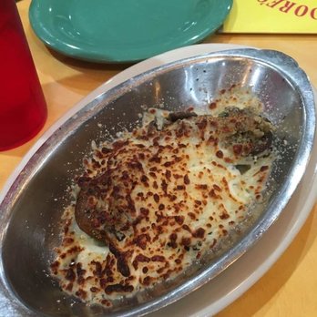 Middendorfs - Slidell - This is the spinach and cheese stuffed mushrooms we were served - Seafood Near Me - Slidell, Louisiana Middendorfs - Slidell - This is the spinach and cheese stuffed mushrooms we were served - Seafood Near Me - Slidell, Louisiana