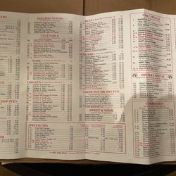 Hunan Wok - Menu