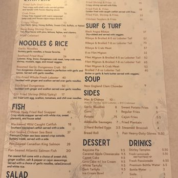 Nauti Cajun Crab - Menu - Seafood Near Me - Metuchen, New Jersey