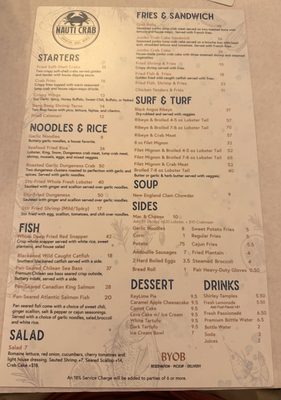 Menu photo 1 Nauti Cajun Crab Metuchen, NJ