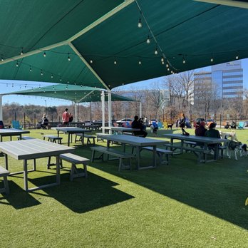 Bark Social - Columbia - Outdoor seating. - Bars Near Me - Columbia, Maryland