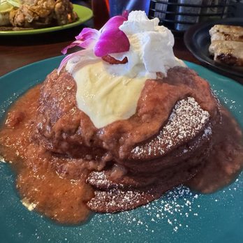 Guieb Cafe - Strawberry Red Velvet Pancake. - Breakfast & Brunch Near Me - Las Vegas, Nevada