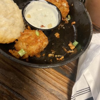 Spoke & Hub - Hash puppies - Breakfast & Brunch Near Me - Baton Rouge, Louisiana Spoke & Hub - Hash puppies - Breakfast & Brunch Near Me - Baton Rouge, Louisiana
