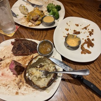 Outback Steakhouse - Ribeye and coconut shrimp. Onion Petals. Sirloin and chicken. - Steakhouses Near Me - Parsippany, New Jersey