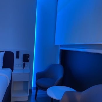 Yotel - Ambient lighting in the room. - Hotels Near Me - Istanbul, 34 Yotel - Ambient lighting in the room. - Hotels Near Me - Istanbul, 34