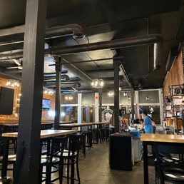 Plenty of seating on this Thursday evening. Plenty of seating on this Thursday evening.
