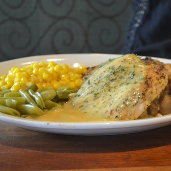 Cheddar's Scratch Kitchen - Chicken Dijon with Corn and Green Beans - Comfort Food Near Me - Gastonia, North Carolina