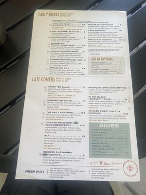 Menu photo 7 The Daily - Buckhead Atlanta, GA Menu photo 7 The Daily - Buckhead Atlanta, GA