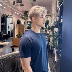 Travisvu the salon - Platinum blond