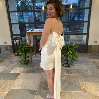 Erna Stefani Studio - Long gown turned into a mini dress - Sewing & Alterations Near Me - Altadena, California Erna Stefani Studio - Long gown turned into a mini dress - Sewing & Alterations Near Me - Altadena, California