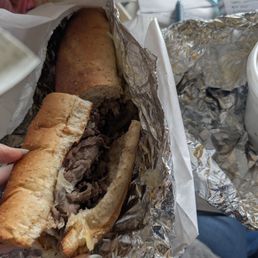 Take-out roast beef sandwich. So much meat. So good!