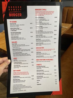 Menu photo 6 Gordon Ramsay Burger Coquitlam, BC