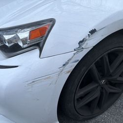 On the Spot Mobile Dent Repair - Before