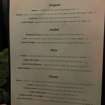 IL Bistro - Menu - Italian Near Me - Seattle, Washington