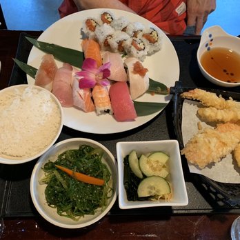 Izumi Japanese Restaurant - $25 combo plate can be shared.   Loved it. - Sushi Bars Near Me - Eugene, Oregon