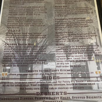 Feisty Pint - Menu - Pubs Near Me - Grand Junction, Colorado Feisty Pint - Menu - Pubs Near Me - Grand Junction, Colorado