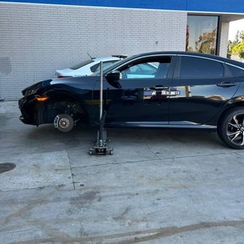 Tire Choice Auto Service Centers - Car wheel off - Tires Near Me - Garden Grove, California Tire Choice Auto Service Centers - Car wheel off - Tires Near Me - Garden Grove, California