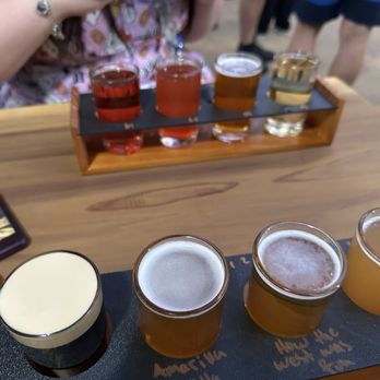 Rising Phoenix Taproom - Beer flight - Beer Gardens Near Me - King City, California
