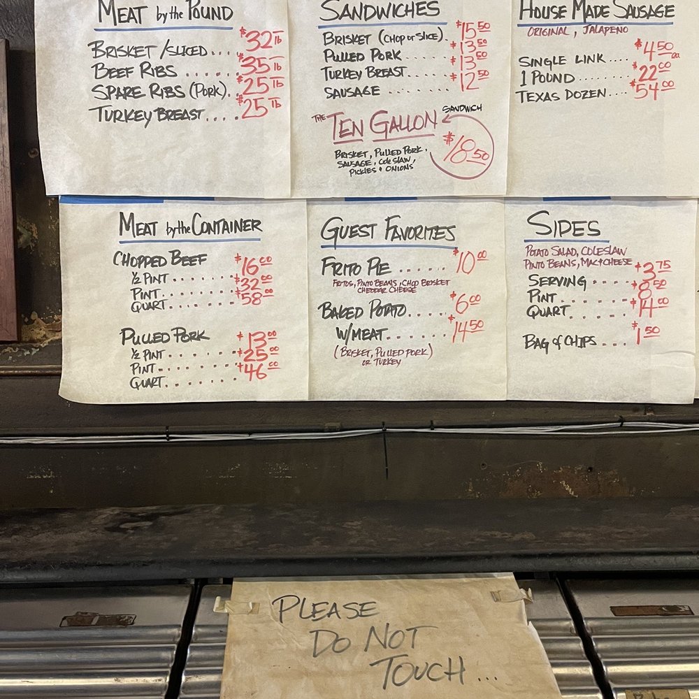 Louie Mueller Barbecue - Menu - Barbeque Near Me - Taylor, Texas Louie Mueller Barbecue - Menu - Barbeque Near Me - Taylor, Texas