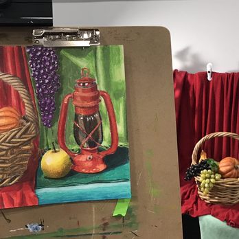 Renaissance Art School - Drawing from life with colored pencils class 1, first year at kids academic program. - Art Classes Near Me - Wheaton, Illinois