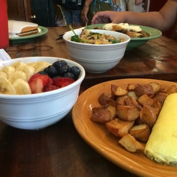 Bogart's Cafe - Acai bowl. Fried rice. Loco moco. Omelette with a side of breakfast potatoes. Taken: 7/20/14. - Breakfast & Brunch Near Me - Honolulu, Hawaii Bogart's Cafe - Acai bowl. Fried rice. Loco moco. Omelette with a side of breakfast potatoes. Taken: 7/20/14. - Breakfast & Brunch Near Me - Honolulu, Hawaii