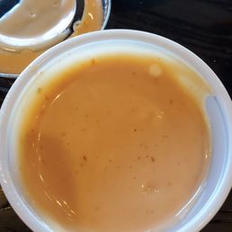 Some sweet flavory sauce Some sweet flavory sauce