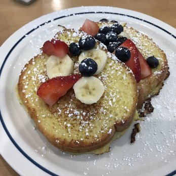 IHOP - Brioche French toast with fruit(limited time special) goes great with the strawberry syrup. - Breakfast & Brunch Near Me - Hesperia, California IHOP - Brioche French toast with fruit(limited time special) goes great with the strawberry syrup. - Breakfast & Brunch Near Me - Hesperia, California