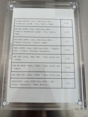 Menu photo 5 Memento Coffee Works Long Beach, CA Menu photo 5 Memento Coffee Works Long Beach, CA