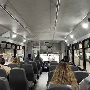 PresidiGo Shuttle - Small mini-bus to the Presidio. It was a bouncy ride. - Public Transportation Near Me - San Francisco, California PresidiGo Shuttle - Small mini-bus to the Presidio. It was a bouncy ride. - Public Transportation Near Me - San Francisco, California