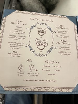 Menu photo 4 MarieBelle New York, NY