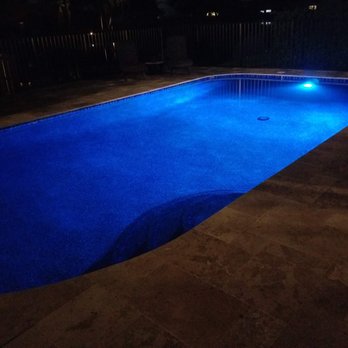 Advanced Pools - One of the many blue shades of the LED light - Pool & Hot Tub Service Near Me - Lauderdale Lakes, Florida Advanced Pools - One of the many blue shades of the LED light - Pool & Hot Tub Service Near Me - Lauderdale Lakes, Florida
