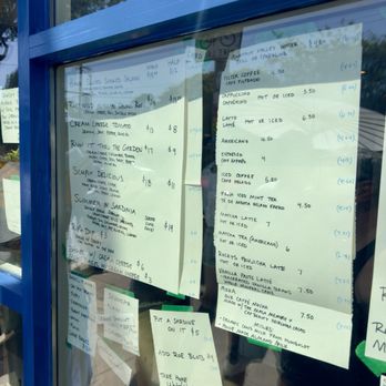 Courage Bagels - Menu as of August 2024 - Bagels Near Me - Los Angeles, California