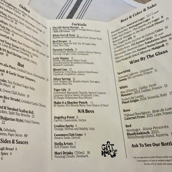 Gift Horse - Seafood Near Me - Providence, Rhode Island
