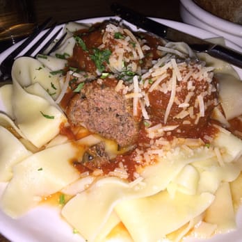 The Meatball & Wine Bar - Beef balls and house pappardelle - Italian Near Me - Melbourne, VIC