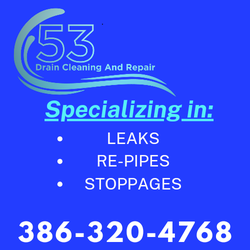 53 Drain Cleaning And Repair