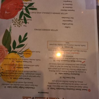 Old Town Pub - Dessert Menu - Pubs Near Me - Bordentown, New Jersey