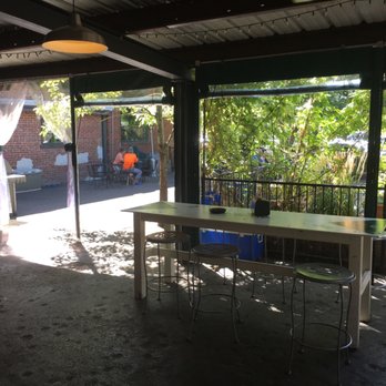 Floodstage Ale Works - Sweet beer garden area. - Breweries Near Me - Brighton, Colorado
