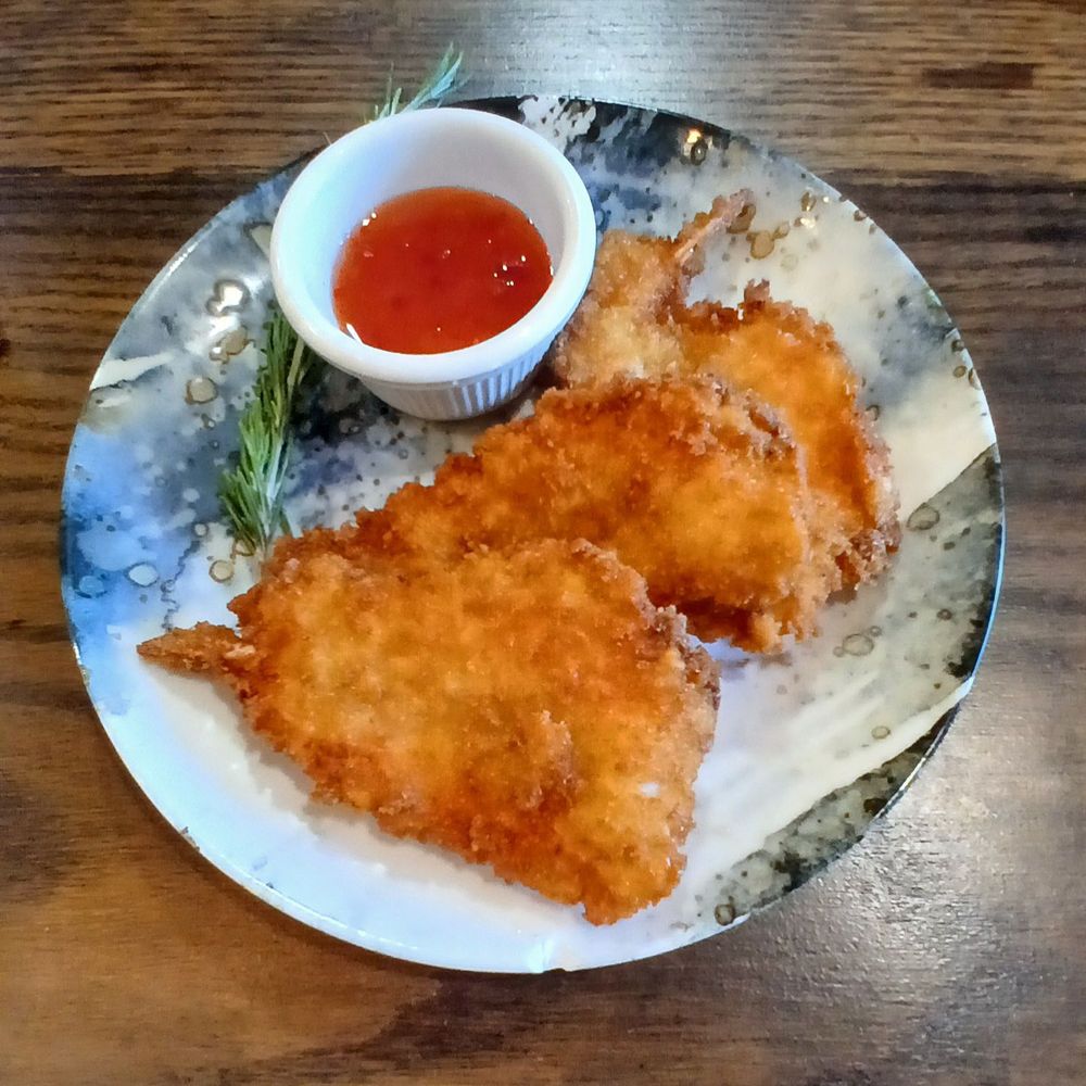 Golden Crusted Crispy Prawns