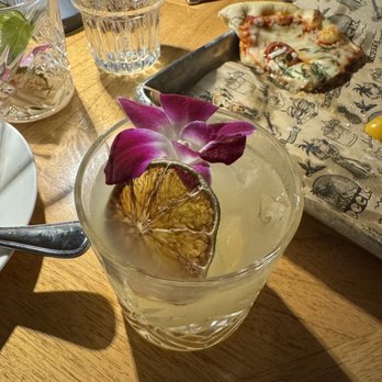 Deck. - Mai Thai, we also got the margarita pizza, beef sliders, and truffle fries! - Hawaiian Near Me - Honolulu, Hawaii