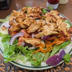 Suissa Bakery & Coffee Shop - Grilled chicken salad. It was fire
