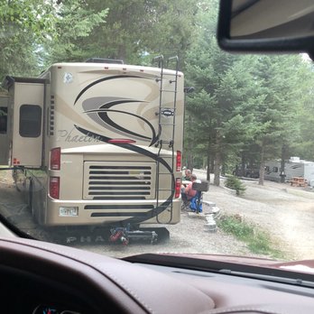 Timber Wolf Resort - When making reservation we told them we had a 40' 5th wheel toy hauler w/motorcycle- they never said it was a mtn hill with loose gravel - Campgrounds Near Me - Hungry Horse, Montana Timber Wolf Resort - When making reservation we told them we had a 40' 5th wheel toy hauler w/motorcycle- they never said it was a mtn hill with loose gravel - Campgrounds Near Me - Hungry Horse, Montana