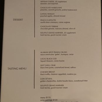 Le Papillon - Menu - French Near Me - San Jose, California