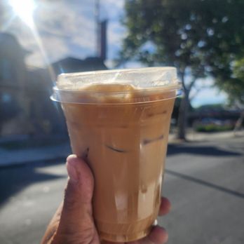 Academic Coffee - Pandan Latte. Cold brew. Nicely crafted and tasty! - Bakeries Near Me - San Jose, California