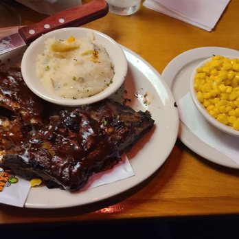Texas Roadhouse - Ribs (tender) with 2 sides - Steakhouses Near Me - Tempe, Arizona Texas Roadhouse - Ribs (tender) with 2 sides - Steakhouses Near Me - Tempe, Arizona