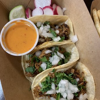 Tu Taco - Tacos Al Pastor with Hot Sauce (get the hot sauce) - Mexican Near Me - Myrtle Beach, South Carolina Tu Taco - Tacos Al Pastor with Hot Sauce (get the hot sauce) - Mexican Near Me - Myrtle Beach, South Carolina